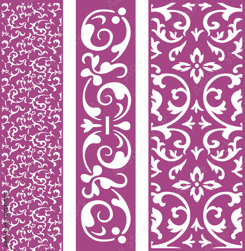 Premium Jali Screen Patterns | Laser Cut EPS Bundle