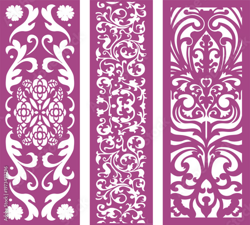 Premium Jali Screen Patterns | Laser Cut EPS Bundle