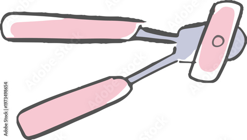 Kitchen Utensil Clipart Illustration Vector Cute Icon 