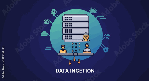Data Ingestion Concept Server Technology Network.