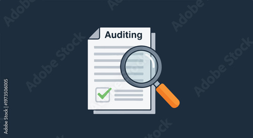 Auditing Financial Document Inspection with Magnifying Glass