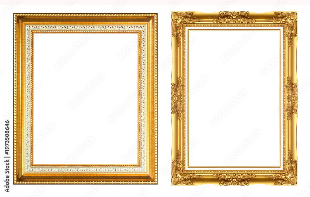 Fototapeta premium gold Picture Frame