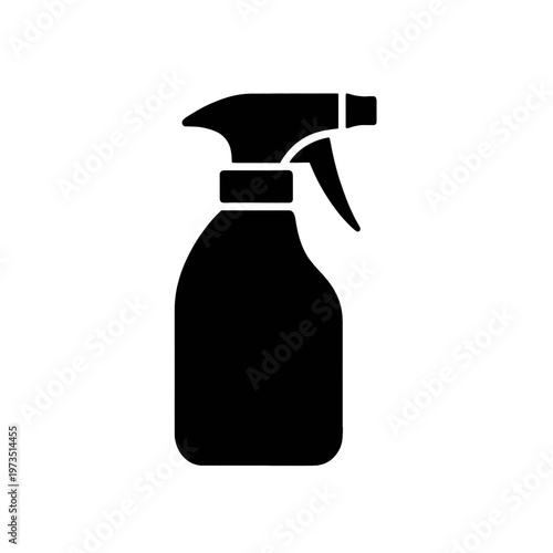 Spray Bottle Line Icon