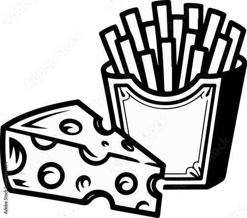 Adobe Illustrator Artwork France fry