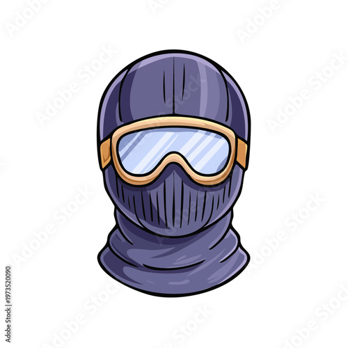 Winter Ski Mask and Goggles for Cold Weather Protection