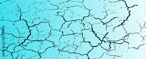 Ground cracks, breaks on land surface from earthquake isolated on transparent background. Vector realistic set of fissure in ground, crevices from disaster or drought, black fractures top view