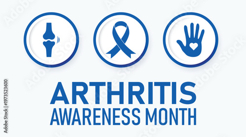 May is Arthritis Awareness Month design, an opportunity to inform even more people about this complex family of debilitating diseases.
