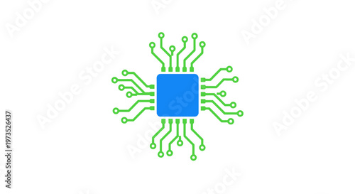 Microchip Electronic Circuit Board Design.