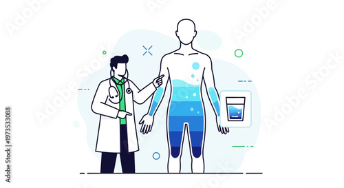 Doctor Explains Body Water Content and Hydration Levels.