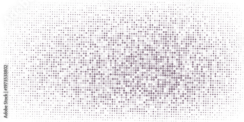 Red halftone pattern. Retro comic gradient background. Bright pixelated dotted texture overlay. Cartoon pop art faded gradient pattern. Vector backdrop for poster, banner, advertisement