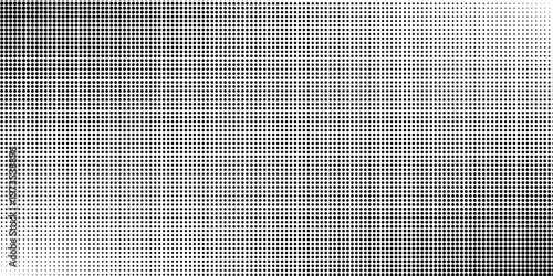 Halftone faded gradient texture. Grunge halftone grit background. White and black sand noise wallpaper.