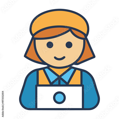 A bold journalism icon symbolizes truth and storytelling, featuring a classic pen, notepad, and microphone, representing the power of reporting and sharing news worldwide.
