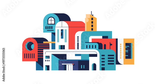 Modern, clean home icon illustration. Perfect for real estate, property listings, or representing shelter and belonging in marketing materials.