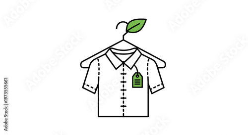 Sustainable Fashion Eco Friendly Clothing Shirt.