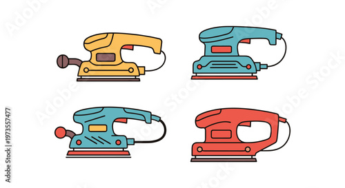 Sander Line art vector set creative abstract pattern