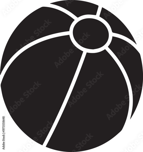 Inflatable Beach Ball Silhouettes for Summer Fun