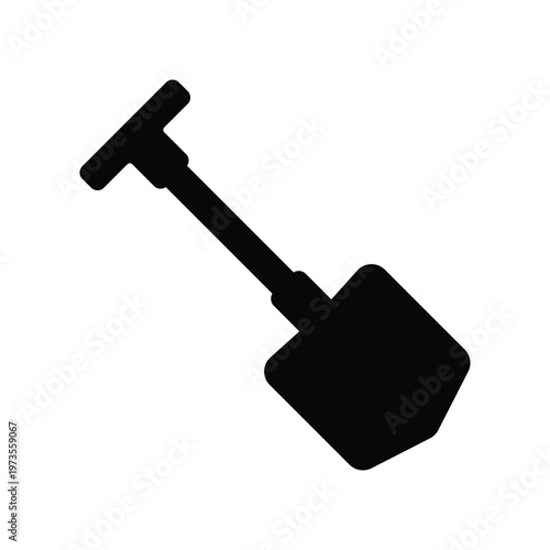 Shovel icon design template