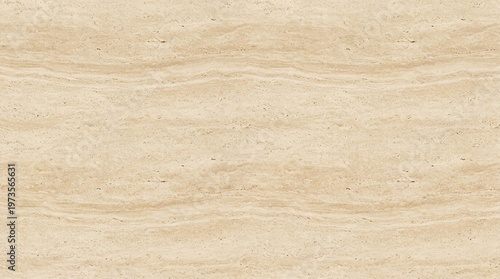 Seamless Natural Travertine Stone Texture - Warm Cream Tan Luxury Architectural Material Background