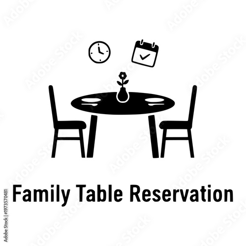 Family table reservation