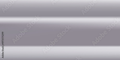 Silver metal foil background. Grey metallic gradient texture. Wide shiny titan or aluminum sheet for label, plate, sign, tag, print. Stainless steel textured material surface. Vector chrome backdrop