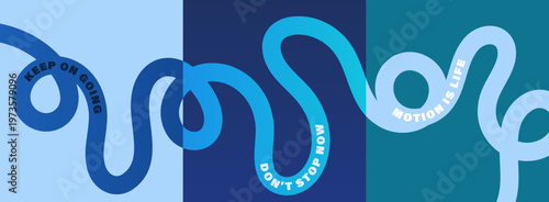 Vibrant abstract poster with flowing shapes in warm colors featuring colorful, fluid wavy lines for a dynamic, modern feel, motivational design typography for creative wall art