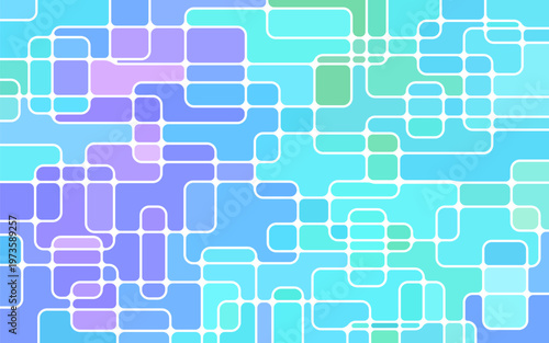 abstract vector stained-glass mosaic background