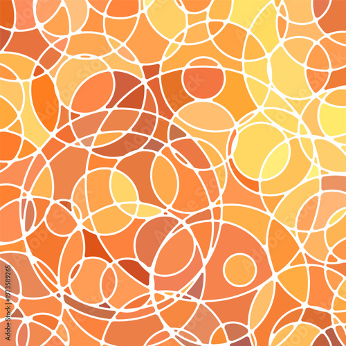 abstract vector stained-glass mosaic background