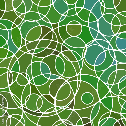 abstract vector stained-glass mosaic background