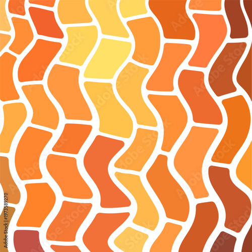 abstract vector stained-glass mosaic background