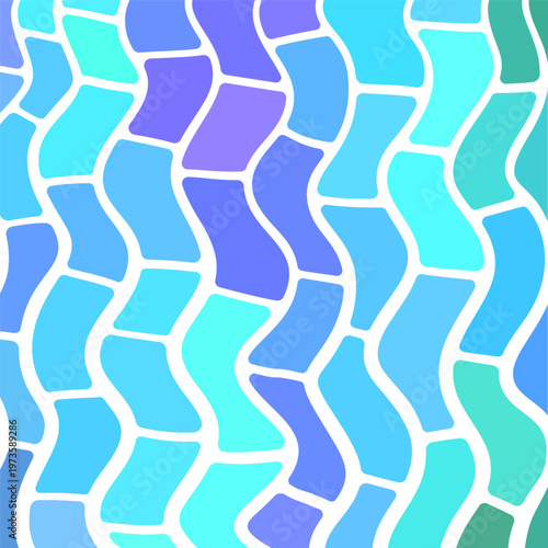 abstract vector stained-glass mosaic background
