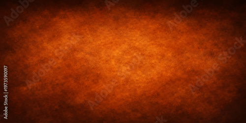 Ancient vintage wallpaper featuring a dark grunge old paper texture background with aged brown patterns and dirty orange fire flames amidst red smoke art