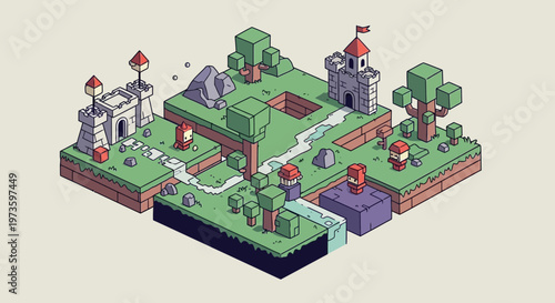 Simple abstract image with minimal visual elements