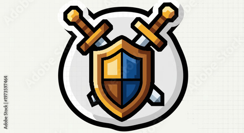 Simple abstract image with minimal visual elements