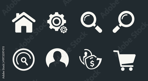 Simple abstract image with minimal visual elements