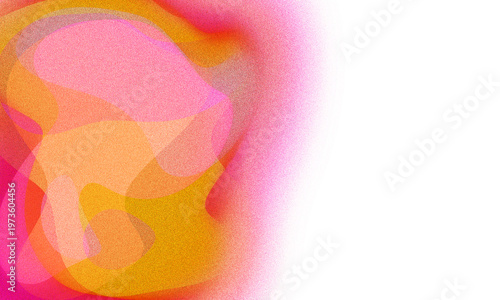 Grain texture effect, abstract graphic background, copy space.