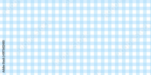 Cute fashion seamless pattern in style of picnic. Scottish tartan gingham plaid graphic texture for fabric, wrapping paper, package, banner, card. Classic textile print imitation vector background.