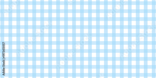 Cute fashion seamless pattern in style of picnic. Scottish tartan gingham plaid graphic texture for fabric, wrapping paper, package, banner, card. Classic textile print imitation vector background.