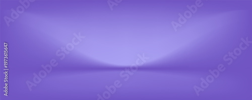 Abstract gradient podium background. Violet, purple and lilac empty 3d studio backdrop. Clean scene for product presentation mockup template. Vector illustration
