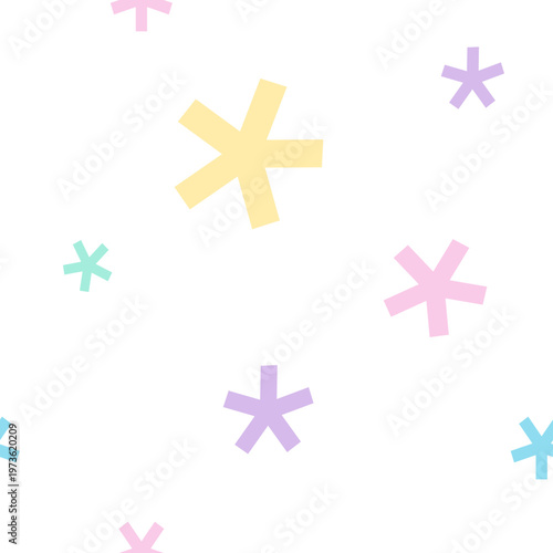 Colorful Flower Seamless Pattern, Background