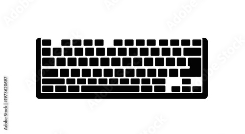 Computer keyboard device input hardware.