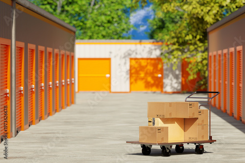 Foto Self storage logistics, moving service