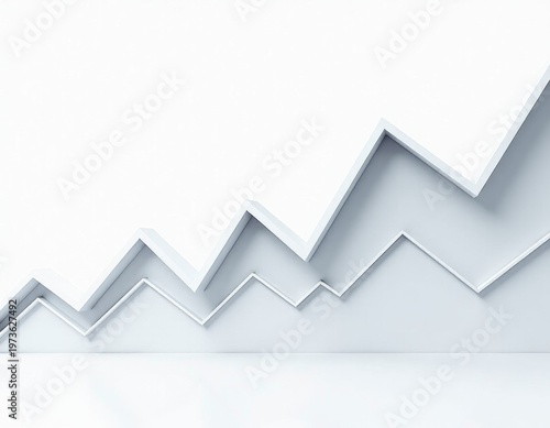 Businessman interacting with futuristic holographic financial chart