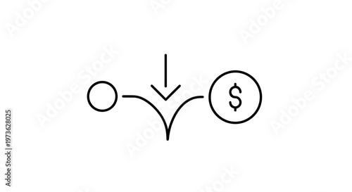 Financial Flow Chart: Money Input to Output, Business Process, Investment Strategy