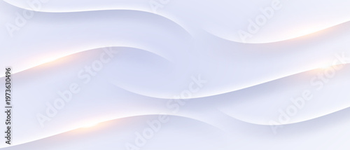 Minimal abstract background with smooth flowing wave layers