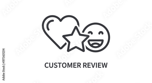 customer review concept symbolizing positive feedback and star rating ideal for business and service quality