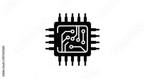 Microchip Electronic Circuit Board Design.