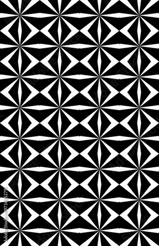 black and white seamless geometric pattern background wallpaper .