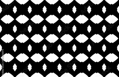  black and white  backhround seamless pattern textile wallpaper .