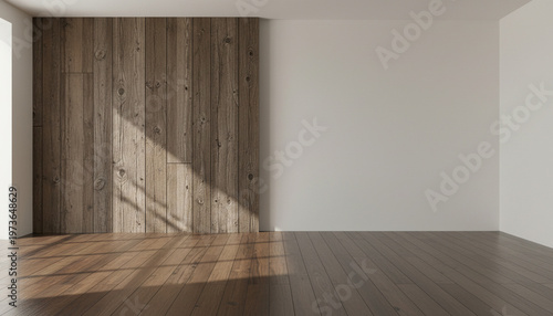 Close-up of Weathered Old Red Wooden Barn Wall Texture with Peeling Paint and Grain - Rustic Vintage Background