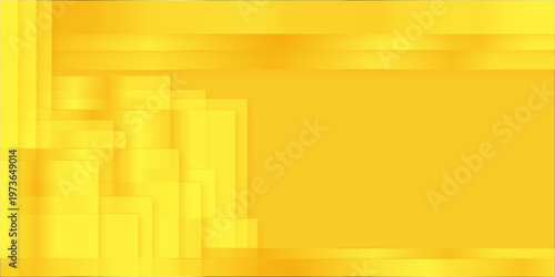 yellow abstract geometric background with rectangles and modern seamless business concept various color gradient lines.	